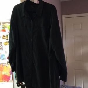 Like new button down, black